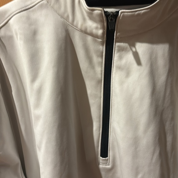 Men’s 3/4 Zip Pullover - 2 XL, white and black pockets in the front UA STORM - Picture 2 of 10